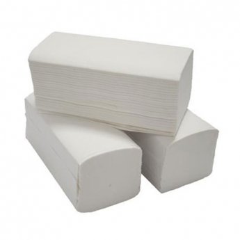 Roku dvieļi GRUINE V-locījums, 2 sl., 200 salvetes, 22 x 24 cm, 75%-balināti