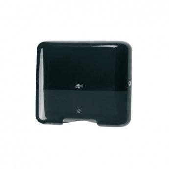Roku dvieļu dozators TORK SINGLEFOLD/C-FOLD MINI, 291 x 332 x 135 mm, melnā krāsā