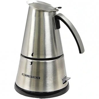 Rommelsbacher Elpresso deLuxe, Stainless steel 