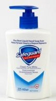 Safeguard Liquid Hand Soap Classic Pure White 225ml