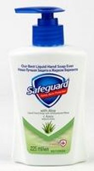 Safeguard Liquid Hand Soap with Aloe, 225ml