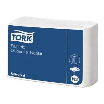 Salvetes turētājam TORK Universal  N2, baltas, 1 sl., 300 salvetes, 30 x 25cm