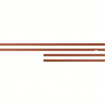 Samsung Frame 55 Brick Red Beveled 2021
