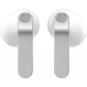 Samsung Galaxy Buds4 SM-R540, White Adaptive ANC, Bis zu 6 Stunden Wiedergabezeit, Klarer Klang mit spürbarer Tiefe dank 11-mm-Lautsprecher