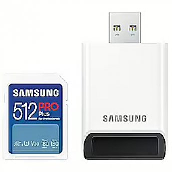 Samsung SD PRO Plus 512GB + reader