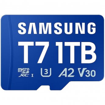 Samsung T7 microSD Memory Card 1TB for Smartphones Tablets and Handheld Consoles up to 170MB/s Read