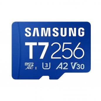 Samsung T7 microSD Memory Card 256GB for Smartphones Tablets and Handheld Consoles up to 170MB/s Read