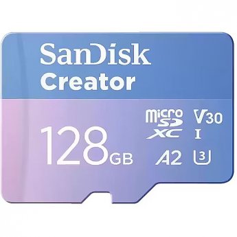 Sandisk Creator, microSDXC, 128GB
