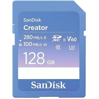 Sandisk Creator, SDXC, 128GB