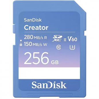 Sandisk Creator, SDXC, 256GB