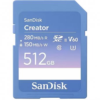 Sandisk Creator, SDXC, 512GB