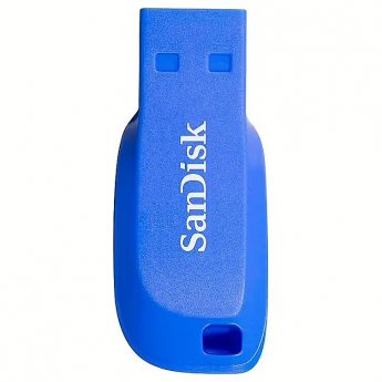 Sandisk Cruzer Blade, 64GB, Electric Blue
