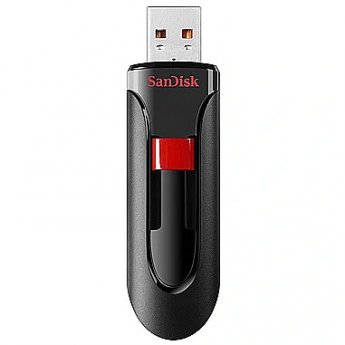 Sandisk Cruzer Glide, 256GB, Black & Red