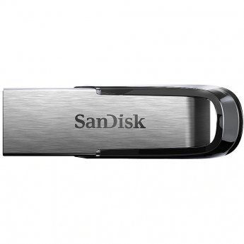 Sandisk Cruzer Ultra Flair, 128GB, Black & Silver