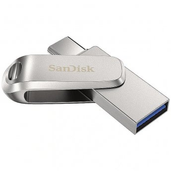 Sandisk Dual Drive Luxe, 512GB, Silver