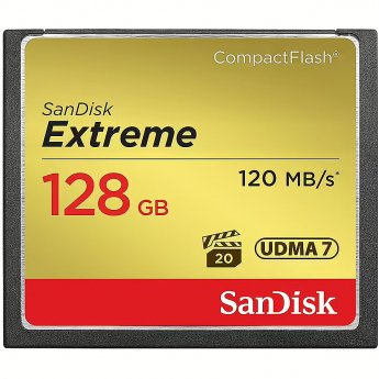 Sandisk Extreme CF, 128GB