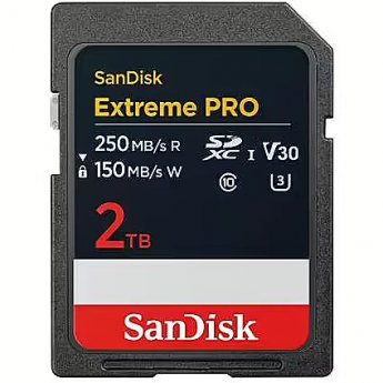 Sandisk Extreme Pro, SDXC, 2TB