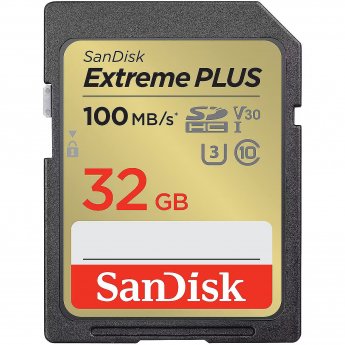 Sandisk Extreme, SDHC, 32GB, UHS-I, U3, V30