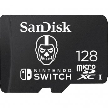 Sandisk For Nintendo Switch, Fortnite Edition, microSDXC, 128GB, UHS-I, U3, Class 10