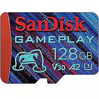 Sandisk GAMEPLAY MICROSDXC UHS-I CARD 128GB GAMINGMICROSDXC190MB/S130M