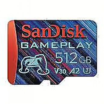 Sandisk GAMEPLAY MICROSDXC UHS-I CARD 512GB GAMINGMICROSDXC190MB/S130M