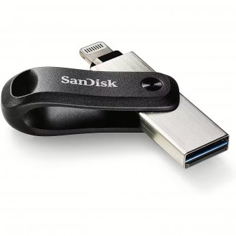 Sandisk iXpand Go, 256GB, Black & Silver