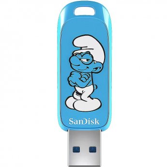 Sandisk Smurfy, 64GB, Blue