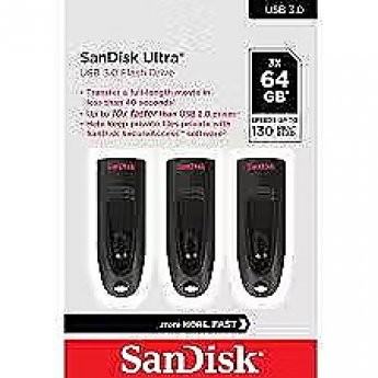 SanDisk STICK ULTRA 64GB USB 3.0 FLASH DRIVE