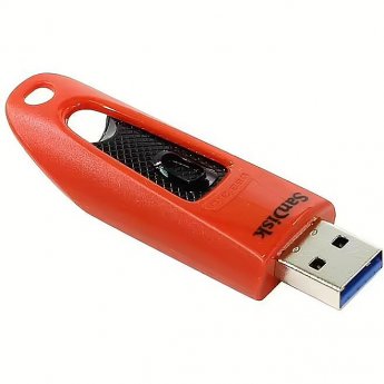 Sandisk Ultra, 64GB, Red