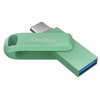 Sandisk Ultra Dual, 256GB, USB-A/C, Green