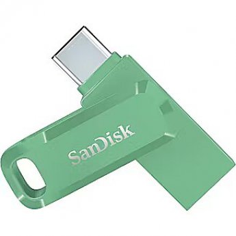 SanDisk Ultra Dual, 64GB, USB-A/C, Green