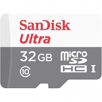 Sandisk Ultra Light, microSDHC, 32GB, UHS-I, Class 10