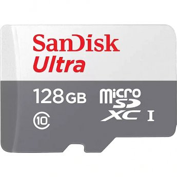 Sandisk Ultra Light, microSDXC, 128GB, UHS-I, Class 10