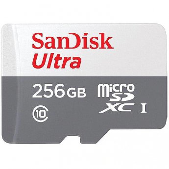 Sandisk Ultra Light, microSDXC, 256GB, UHS-I, Class 10
