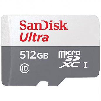 Sandisk Ultra, microSDXC, 256GB, UHS-I, U1, V10 +Adapter