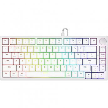 Savio ASTRAL WHITE JADE keyboard Gaming USB QWERTY US International