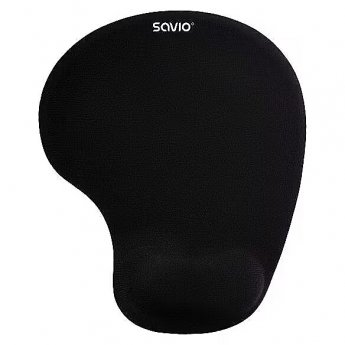 Savio Gel Mouse Pad, Black