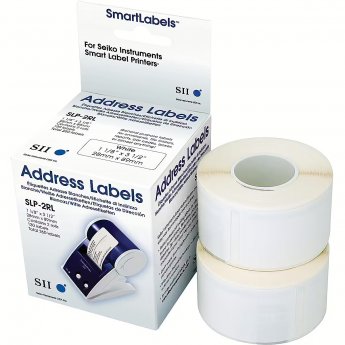 Seiko SLP-2RLH WHITE LABEL 28X89MM 260 LAB/ROLL 2 ROLL/BOX