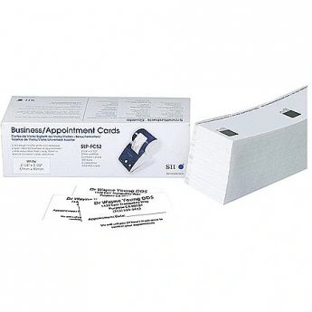 Seiko SLP-FCS2 BUSINESS CARD 57X89MM 600 CARDS/BOX