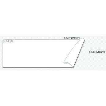 Seiko SLP-R2RL WHITE LABEL REMOVABLE 28X89MM 130 LAB/ROLL 2 ROLL/BOX