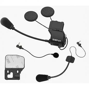 Sena SC-A0354 Universal helmet clip kit with HD speakers, Black
