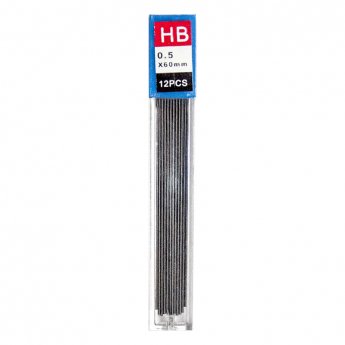 Serdeņi mehāniskajam zīmulim HB, 0.5 mm