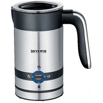 Severin SM 3584 Milk Frother, Black/Silver