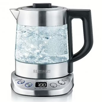 Severin WK 3473, Stainless steel/Black