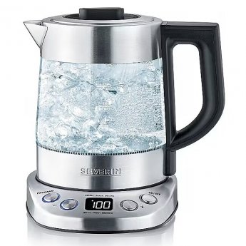 Severin WK 3473, Stainless steel/Black