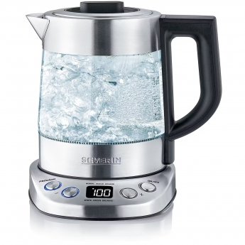 Severin WK 3473, Stainless steel/Black