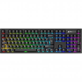 Sharkoon OfficePal KB70W, black, DE