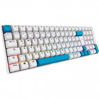 Sharkoon SKILLER SGK50 S2 PBT, white, DE, G Pro 3.0 Yellow