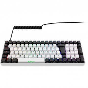 Sharkoon SKILLER SGK50 S2, white, DE, Gateron Red