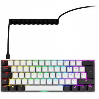 Sharkoon SKILLER SGK50 S4 Gen2, white, DE, Yellow